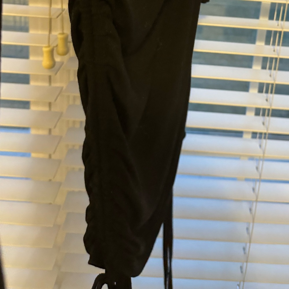 Black cotton dress